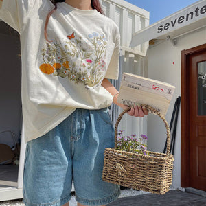 Plant Mom Aesthetic Graphic T-Shirt