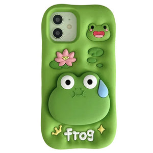 Cute Frog iPhone Case