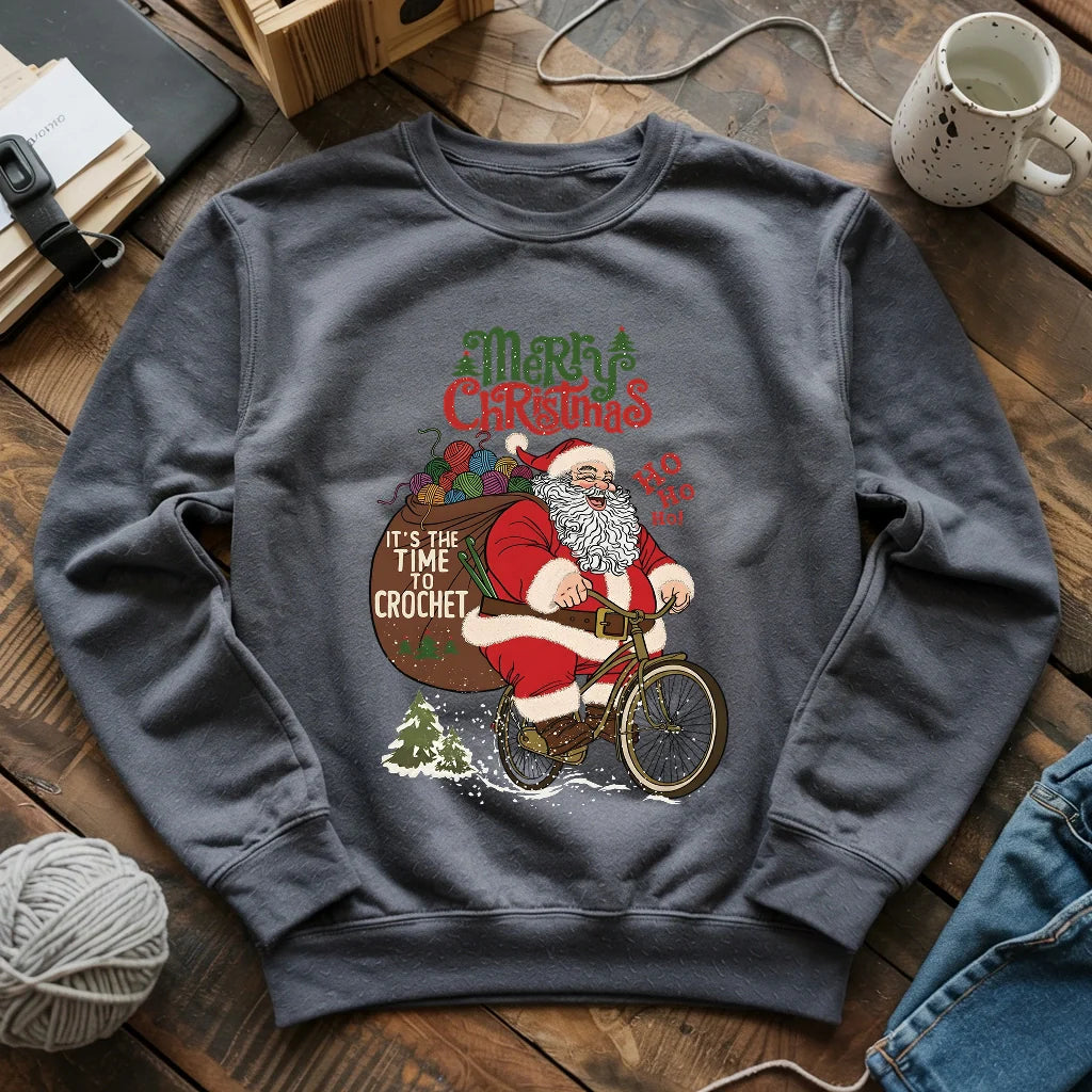 Ho Ho Hooked Sweatshirt