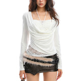 Diva Y2K Lace Top