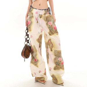 Gossip Team Floral Cargo Pants