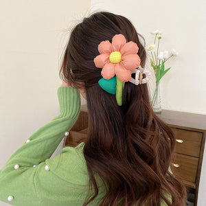 Flower Shaped Hair Claw