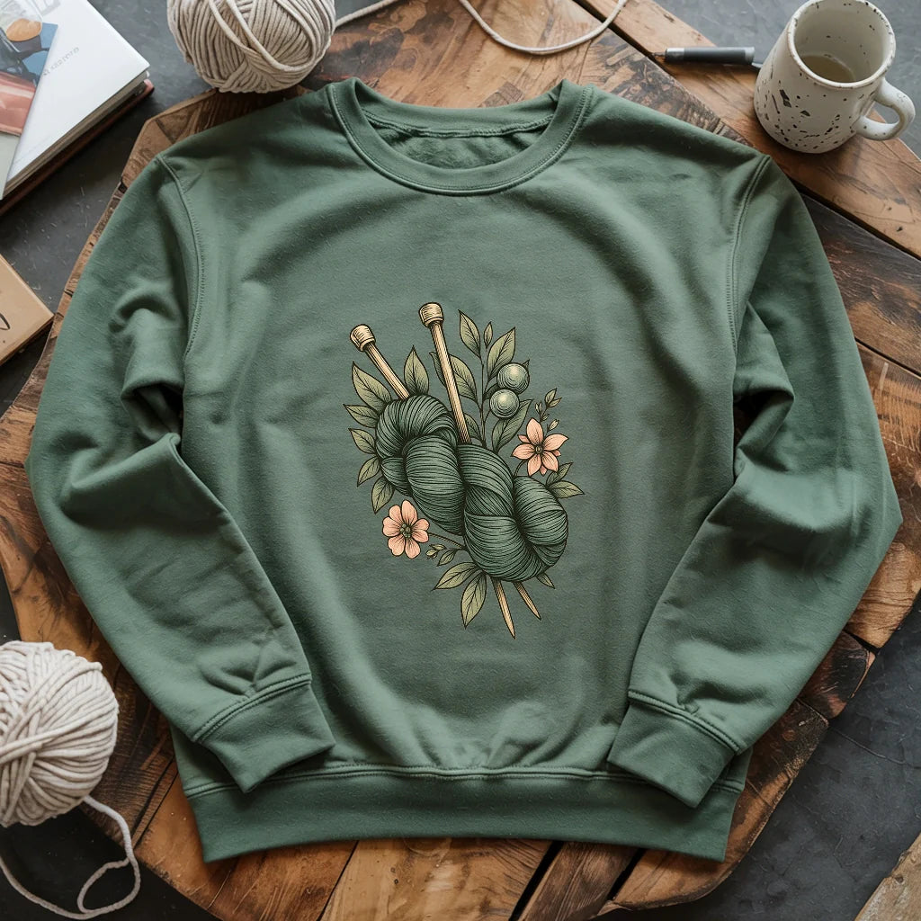 Botanical Yarn Sweatshirt