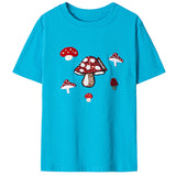 Forest Fairy Mushroom Sequin T-Shirt