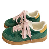 Saturday School Sneakers in Green