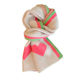 Secret Crush Heart Scarf