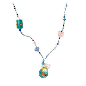 Koi Fish Pendant Necklace