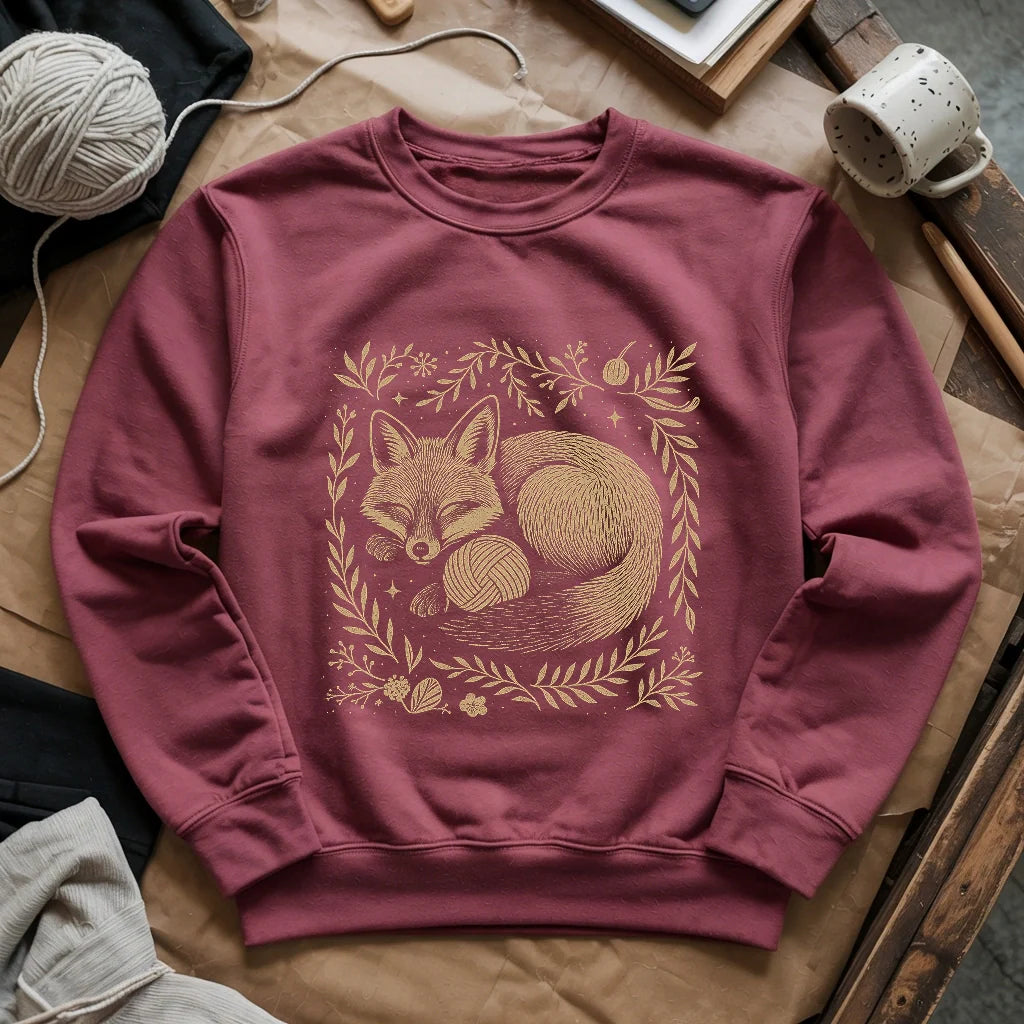 Fox & Yarn Sweatshirt