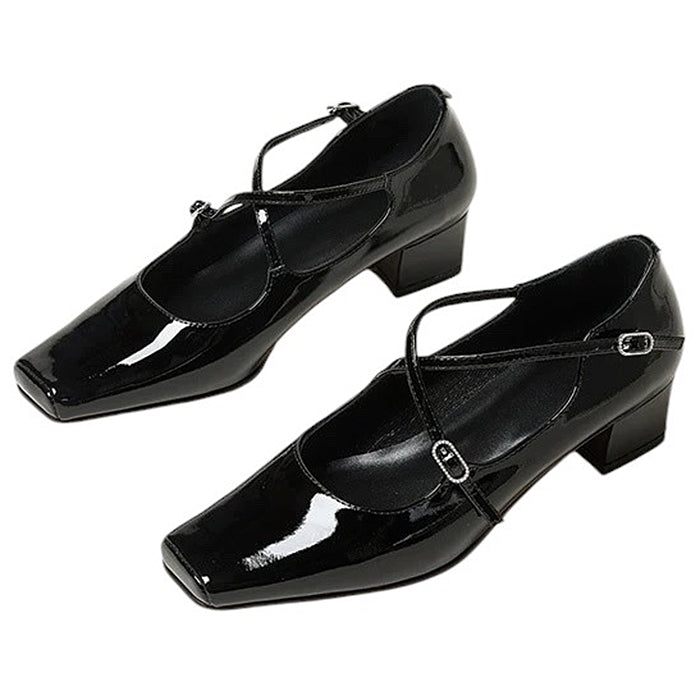 Old Money Cross Strap Mary Janes