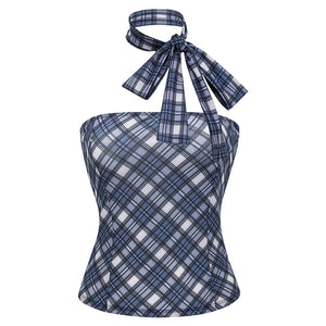 Gossip Goes Around Scarf Neck Top