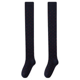 Polka Dot Over-the-Knee Stockings