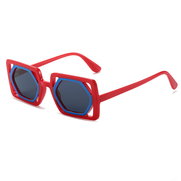Polygon Frame Glasses