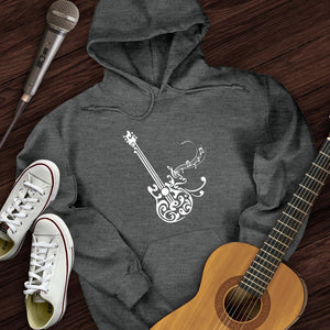 Floral Guitar Hoodie