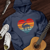 I Love Piano Hoodie