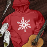 Guitar Snowflake Hoodie