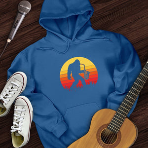 BigFoot Playing Sax Hoodie