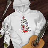 Guitar Christmas Lights Hoodie