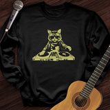 Cat DJ Crewneck