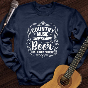 Beer and Country Crewneck