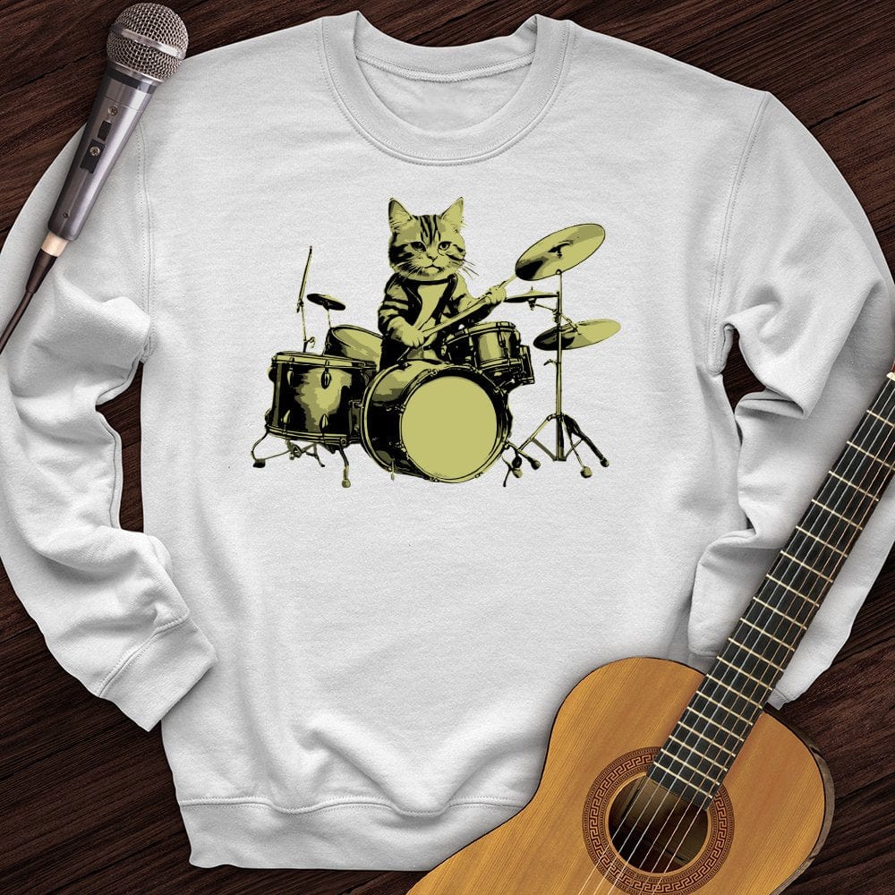 Cat Drums Crewneck