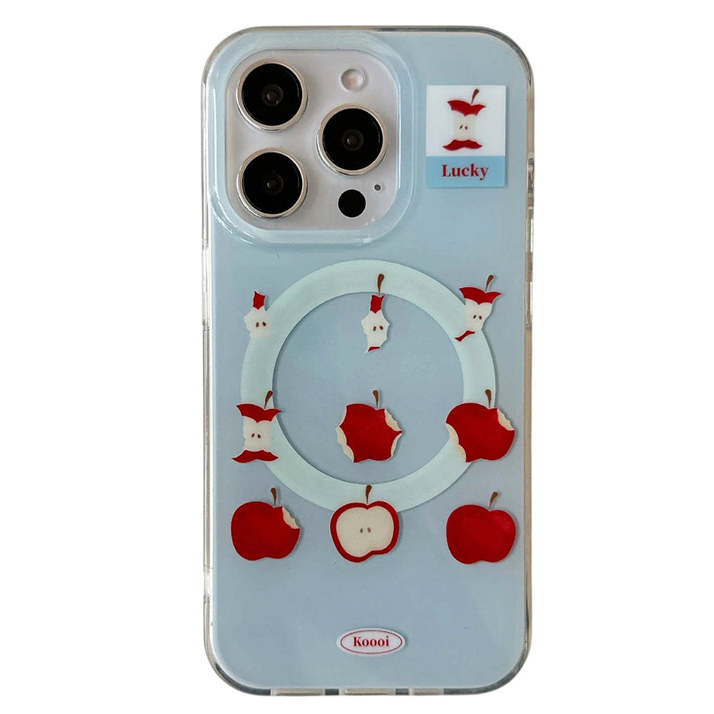 Red Apple Core Grip iPhone Case