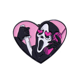 Scream Brooch Pin