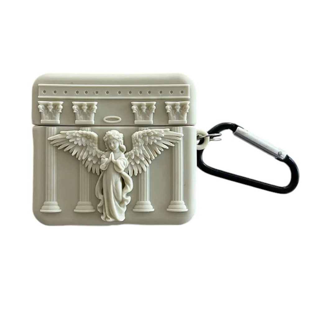 Silicone 3D Angel AirPods Case