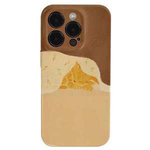 Sleepy Cat iPhone Case