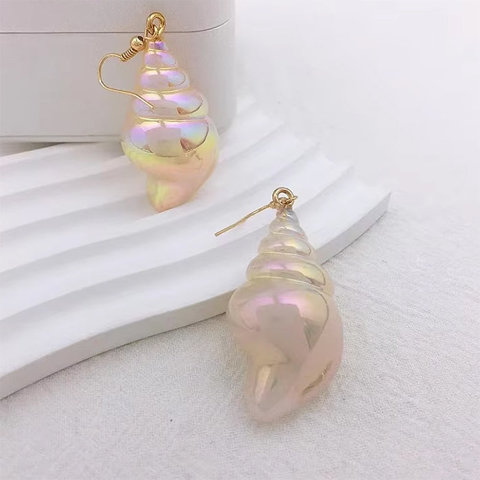 Spiral Shell Earrings