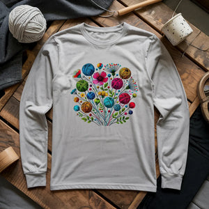 Blooming Yarn Long Sleeve T-shirt