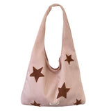 Star Patch Tote Bag