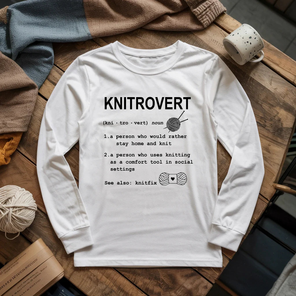 Knitrovert Long Sleeve T-shirt