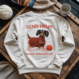 Tangled In Yarn Sweatshirt