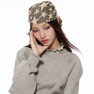 Y2K Star Print Bandana Headscarf
