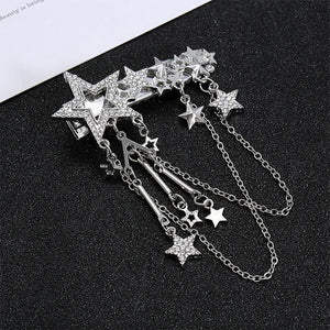 Y2K Stars Rhinestone Hair Clip