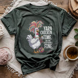 Yarn Chicken Time T-shirt